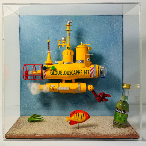 GLOUGLOUSCAPHE - "À la recherche de la bouteille de CHARTREUSE du TITANIC"
