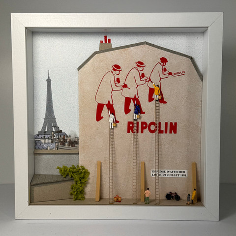 LES PEINTURES RIPOLIN - "Les frères RIPOLIN étaient tous droitiers, leurs enfants sont tous gauchers"