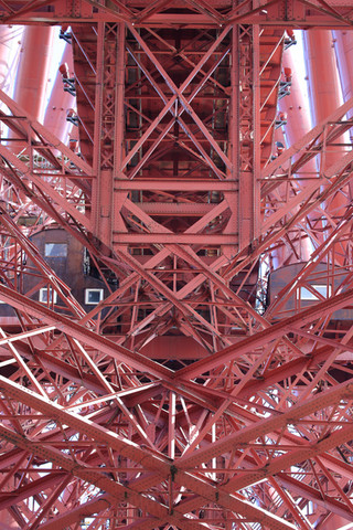 Photographie industrielle par Alain Pras - structures metalliques