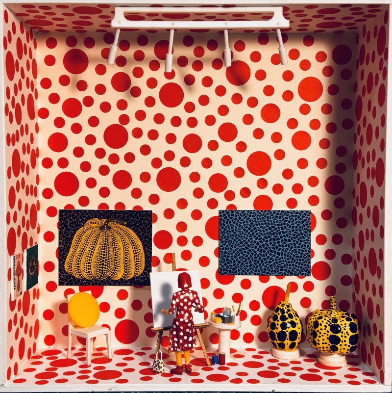 Kusama - Des p’tits points des p’tits points, toujours des p’tits points.