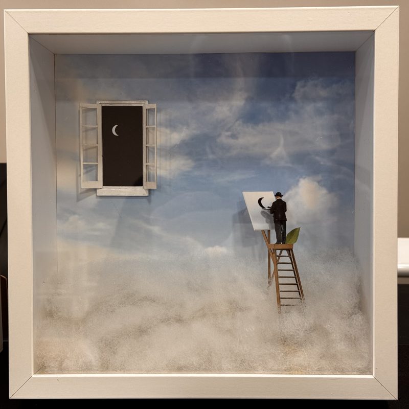 Magritte - Dans les nuages ou dans la lune ?